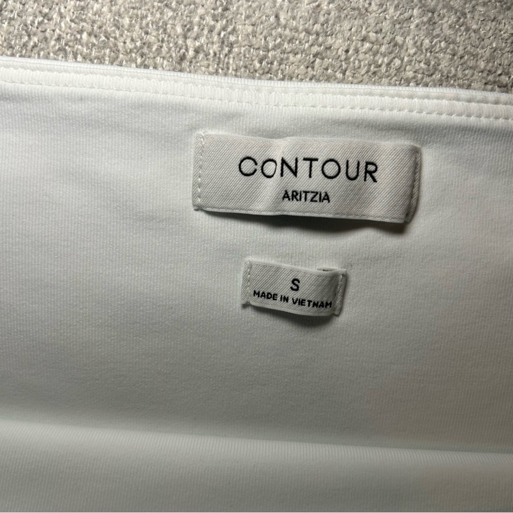 NWT New Aritzia Contour Off-shoulder Longsleeve Top White Size Small - Picture 7 of 9